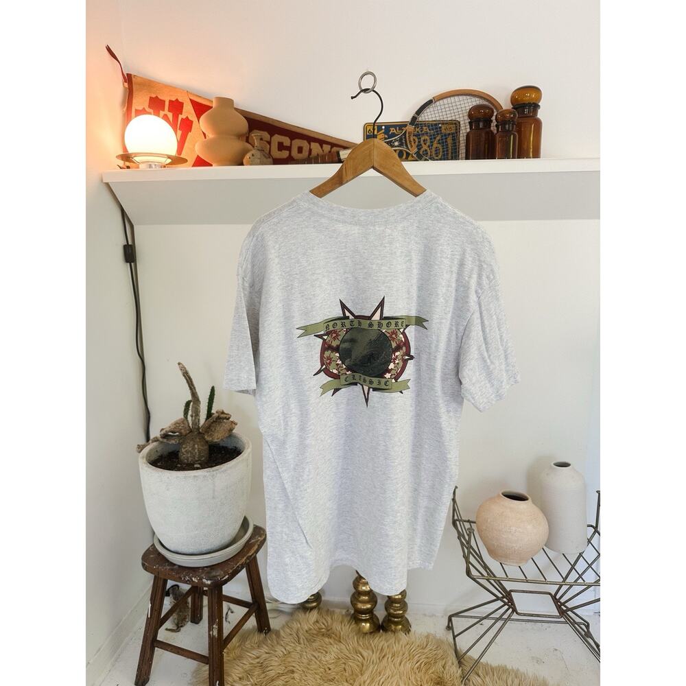 Vintage Delta North Shore Classic Hawaii Surfing T-Shirt Large